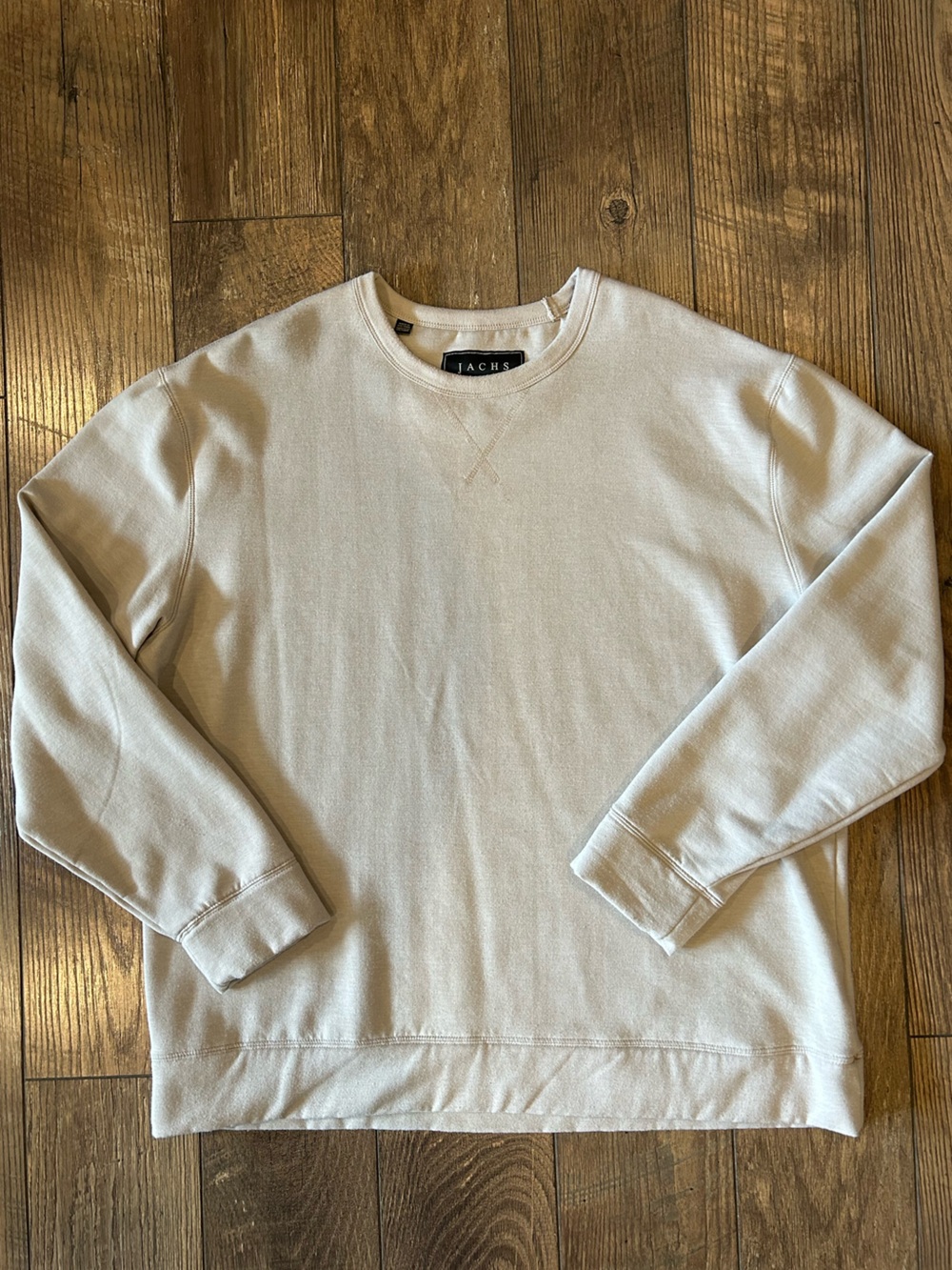 Men’s Cream Crewneck Sweatshirt